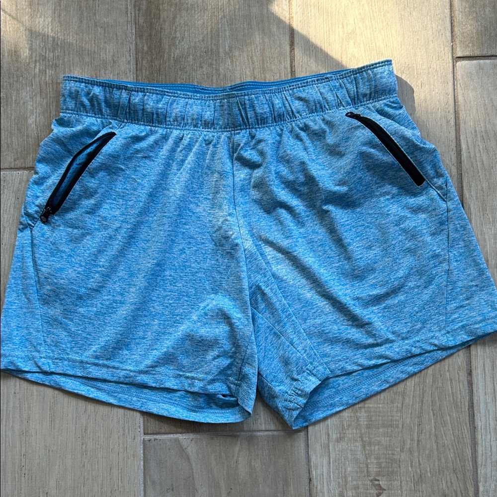 Heather Blue Women's Athletic Shorts